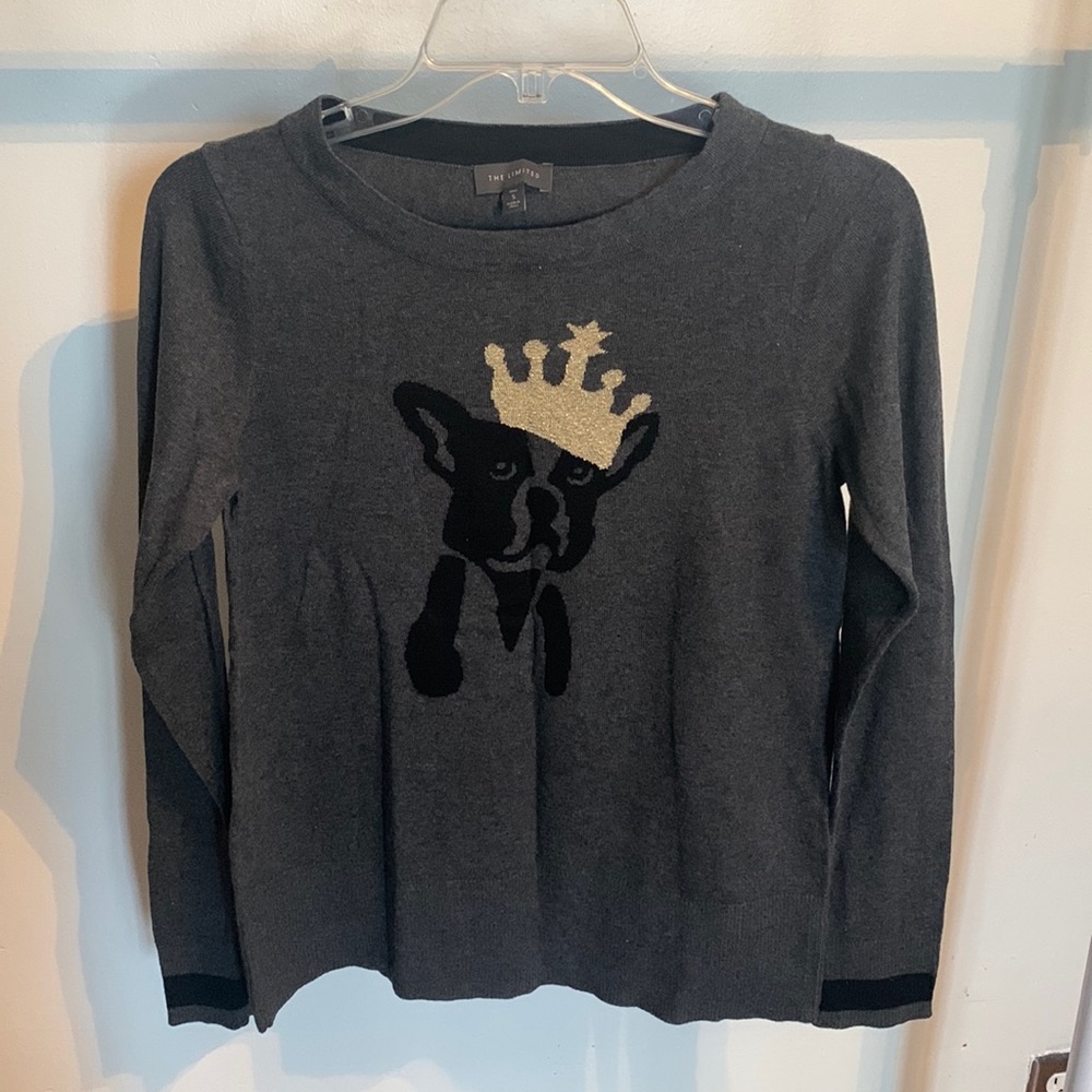 LIMITED sweater with dog design (Tall S)